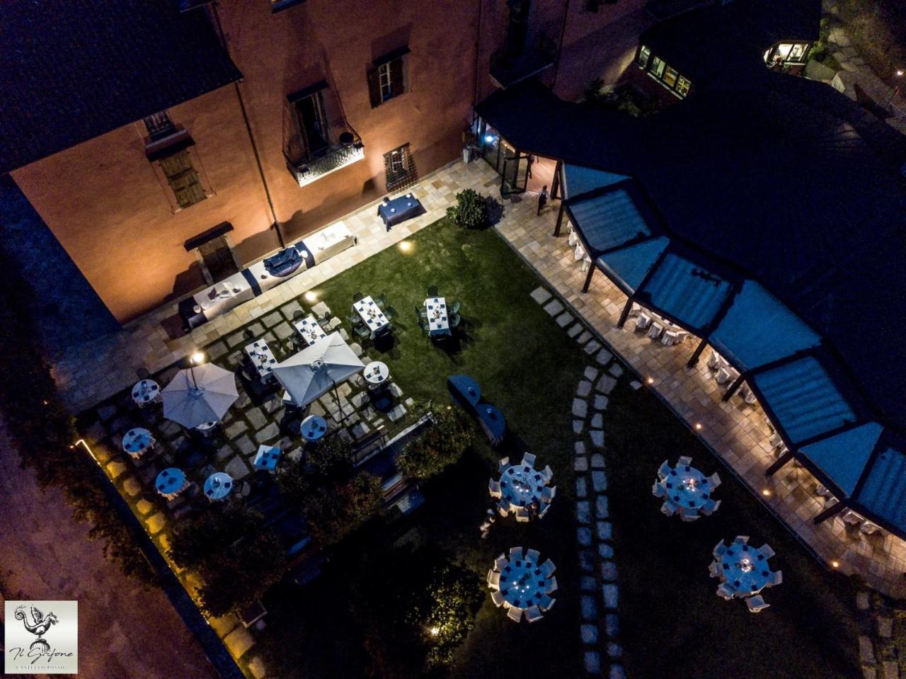 Hotel Castello Rosso Costigliole Saluzzo Exteriér fotografie
