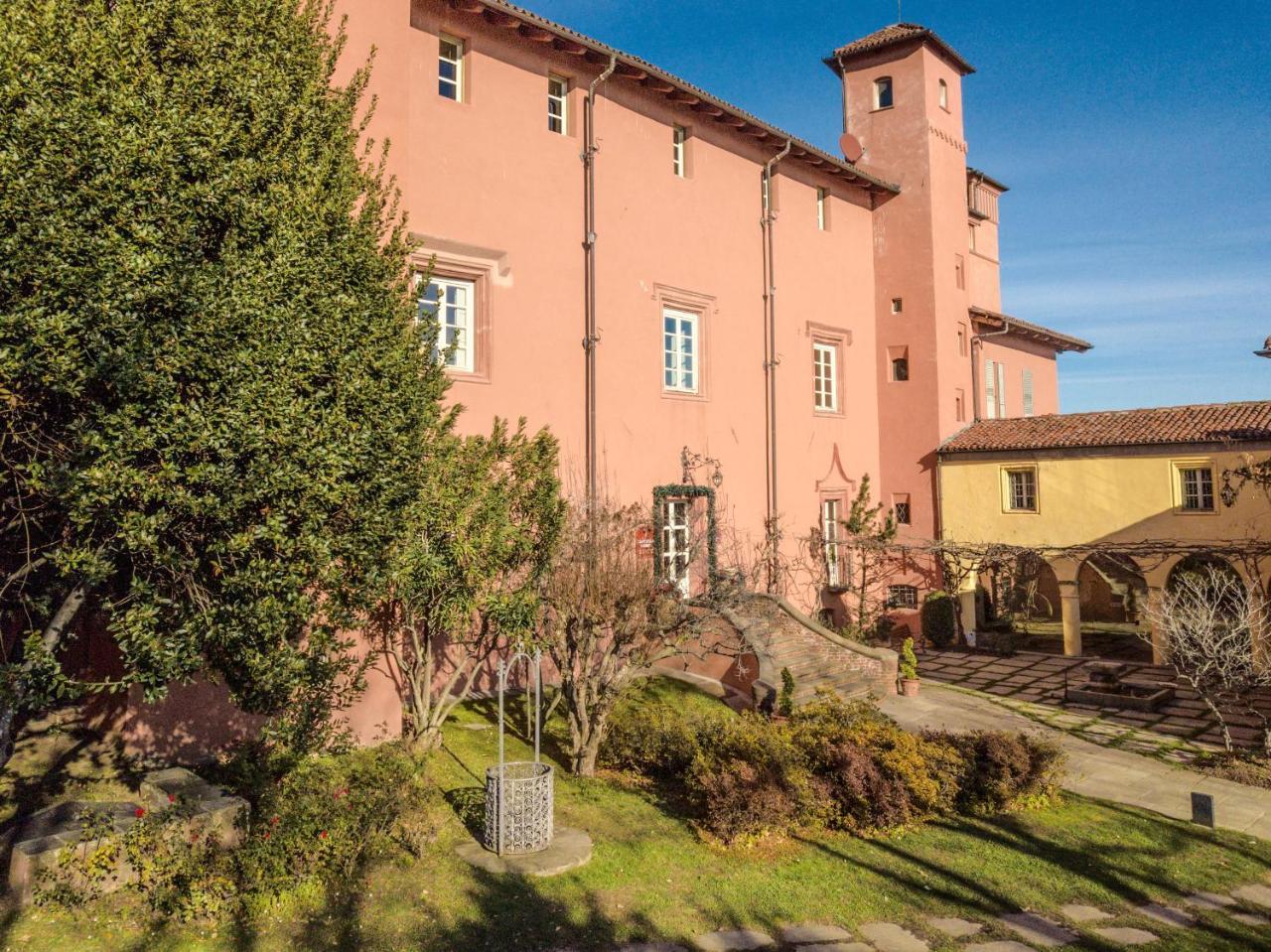 Hotel Castello Rosso Costigliole Saluzzo Exteriér fotografie