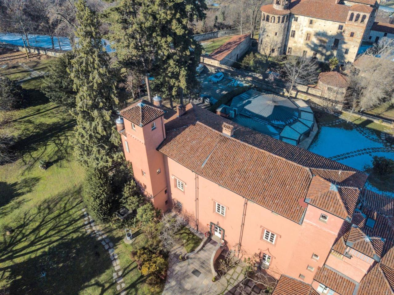 Hotel Castello Rosso Costigliole Saluzzo Exteriér fotografie