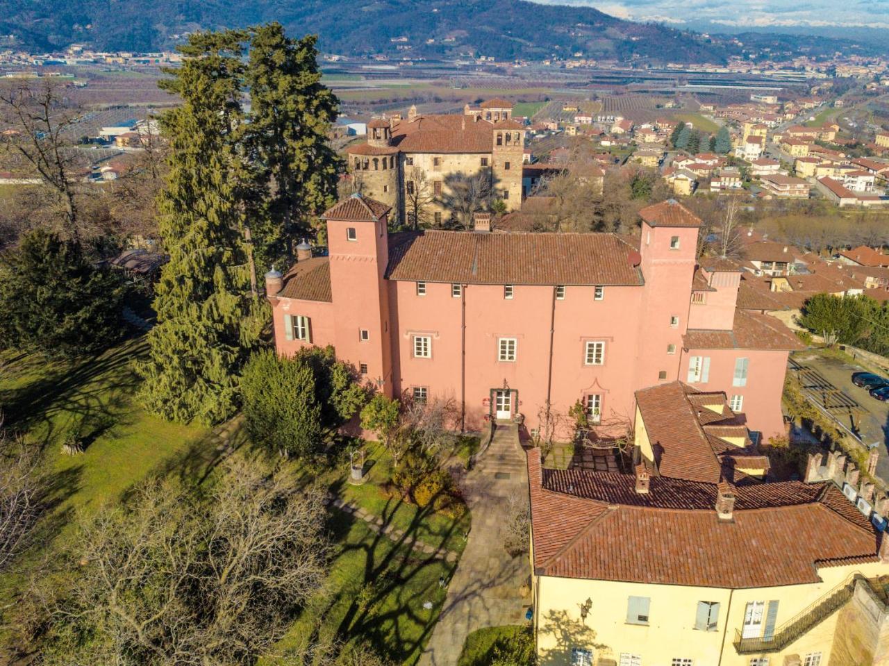 Hotel Castello Rosso Costigliole Saluzzo Exteriér fotografie