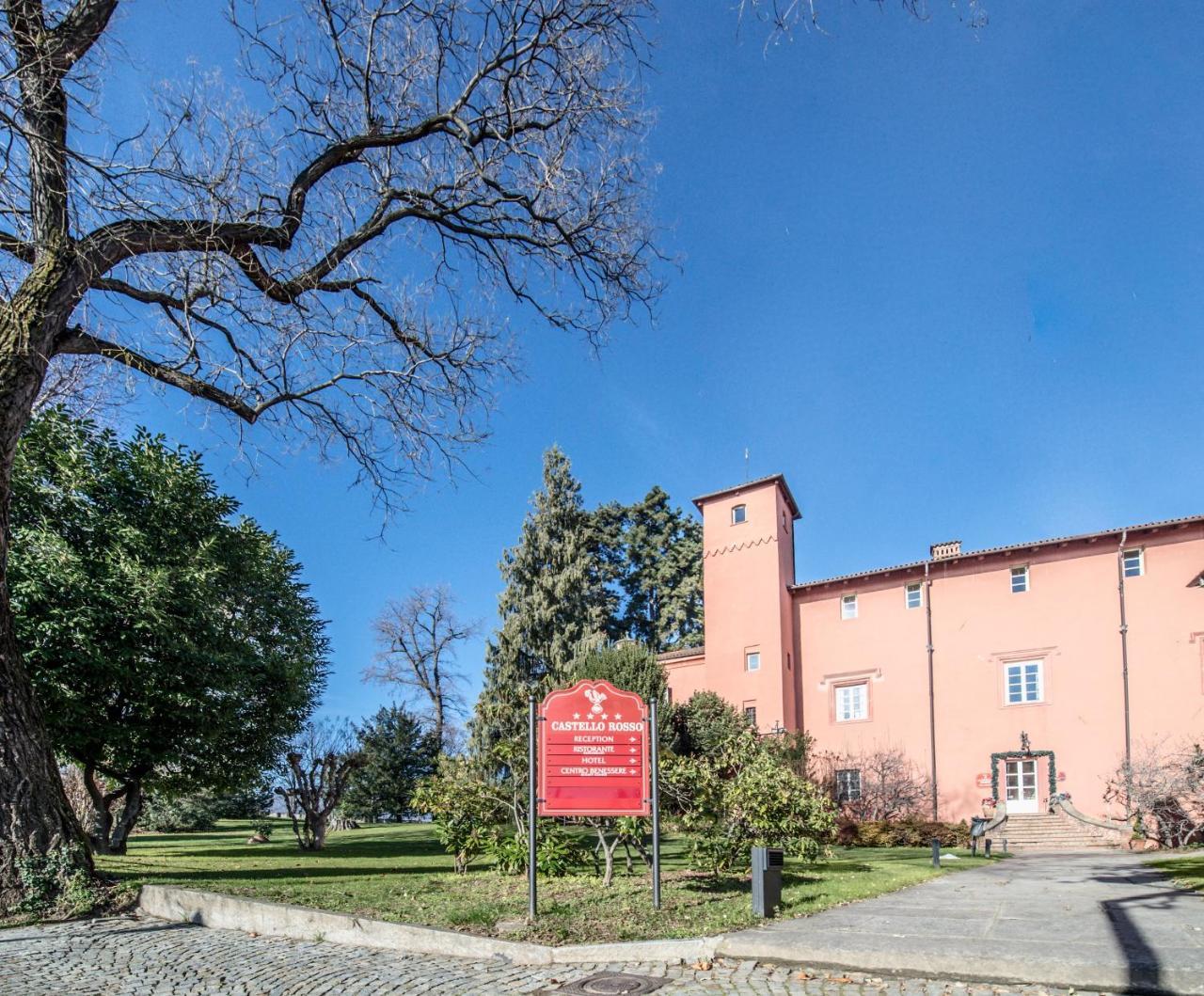 Hotel Castello Rosso Costigliole Saluzzo Exteriér fotografie