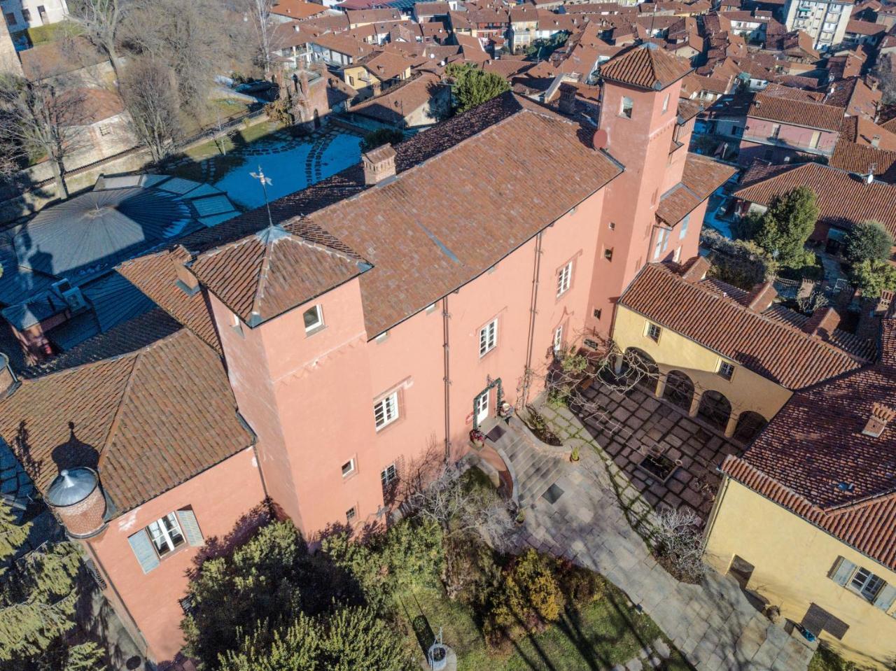Hotel Castello Rosso Costigliole Saluzzo Exteriér fotografie