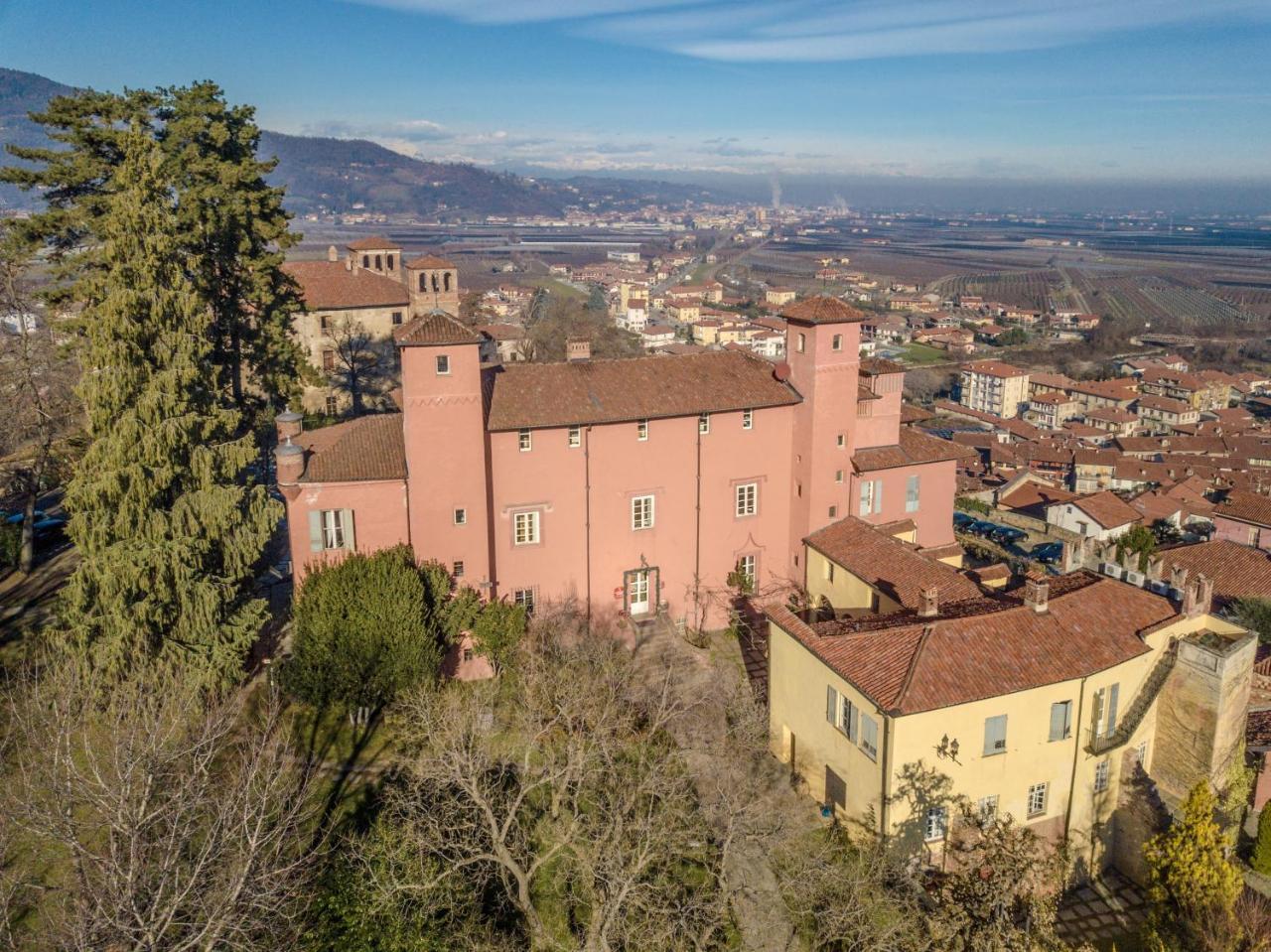 Hotel Castello Rosso Costigliole Saluzzo Exteriér fotografie