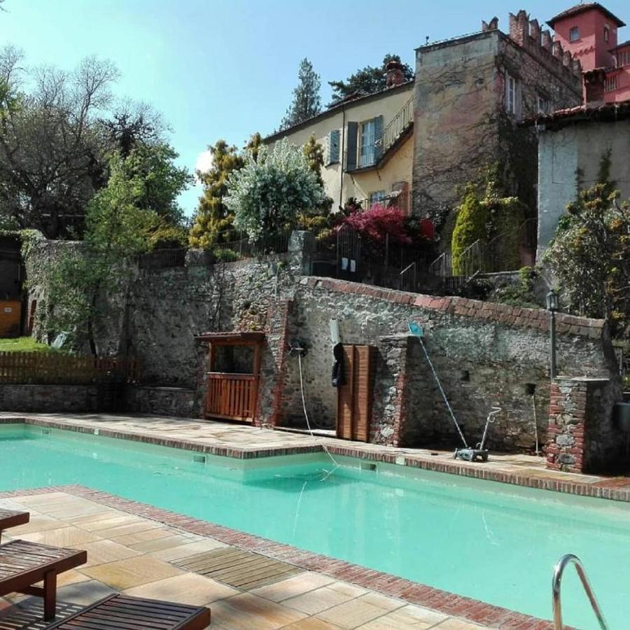 Hotel Castello Rosso Costigliole Saluzzo Exteriér fotografie